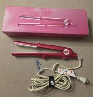 T3 Mini by T3 Tourmaline ionic ceramic styling Flat iron 83970P Discontinued